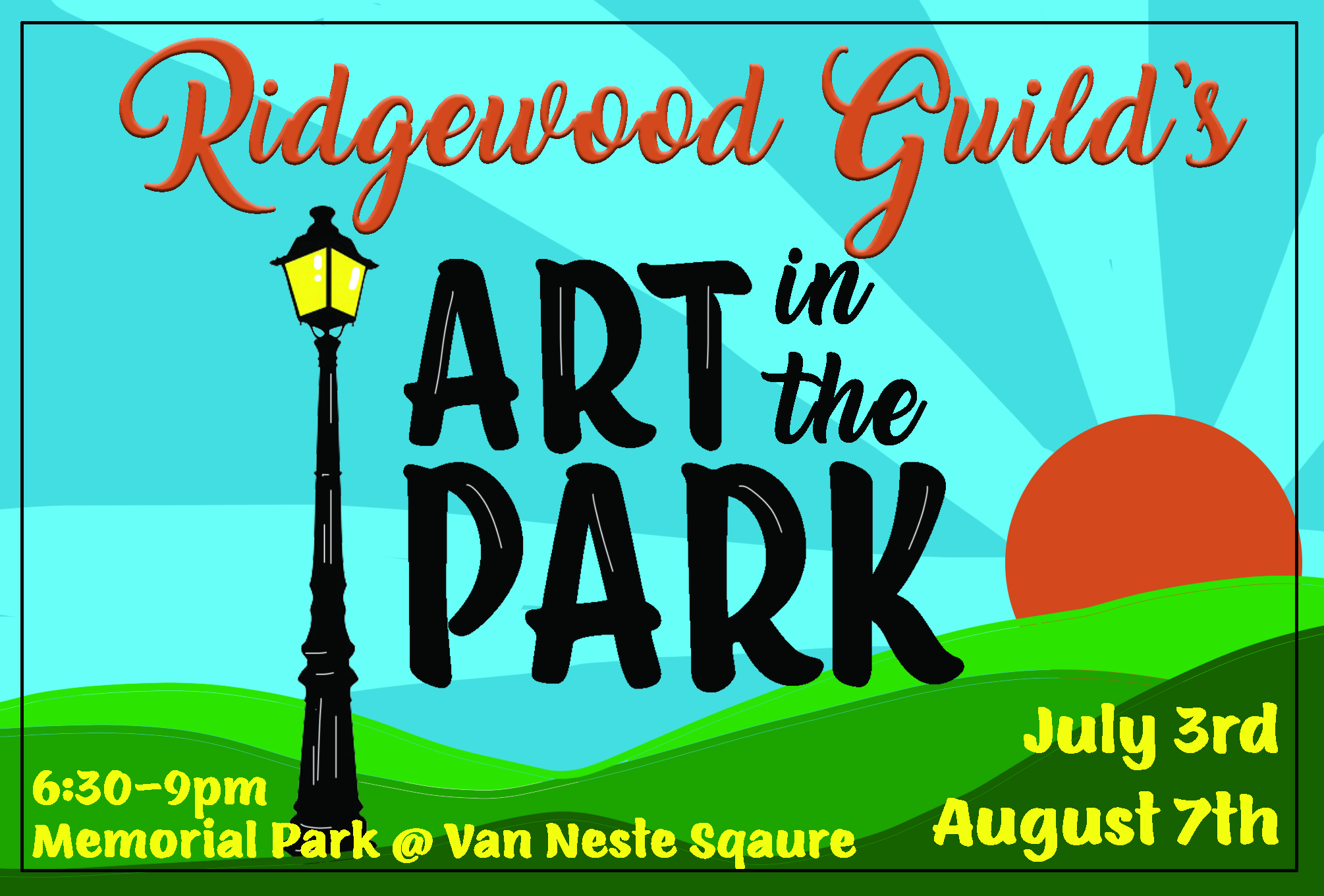 Art in the Park Van Neste Square